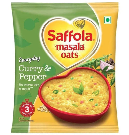 Saffola Curry & Pepper Instant Masala Oats 38g
