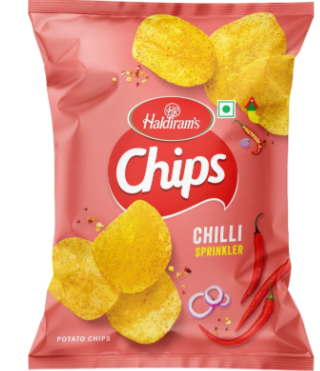 Haldiram's Chips Chilli Sprinkler 90g