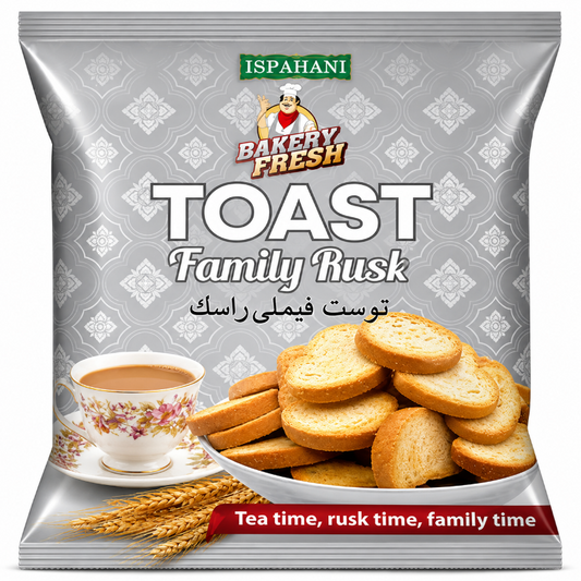 Ispahani Bakery Fresh Toast Family Rusk 300g