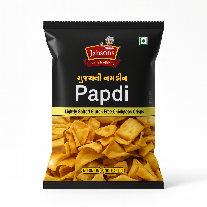 Jabsons Papdi packaging on a white background