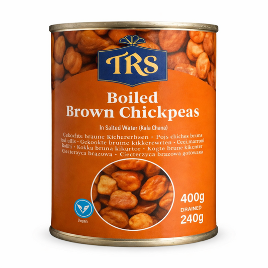 TRS Kala Chana (Brown Chickpeas) in salted water 400g