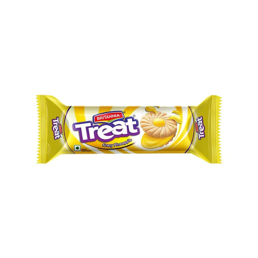 Britannia cream Treat Yellow pineapple 100g