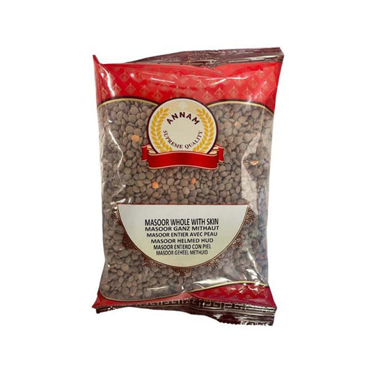 Annam Brown Masoor whole with skin 2kg