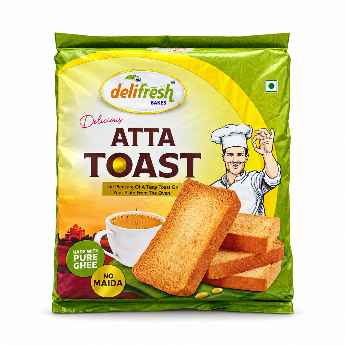 Delifresh Atta Toast 250g
