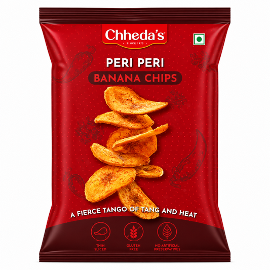 Chheda's Peri Peri Banana Chips 90g