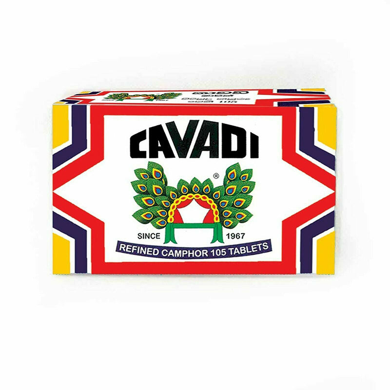 Cavadi Camphor (105 Pcs)