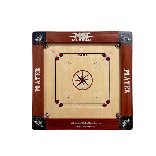 carrom Board King Size (100x6x100 cm.)