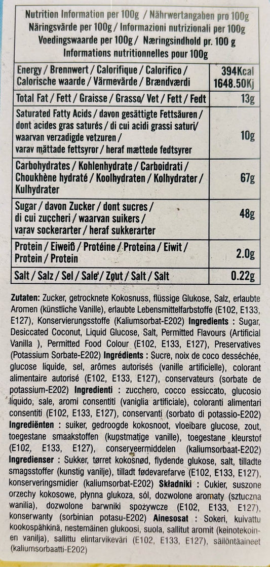 Hiruni kokosowe skały 200g