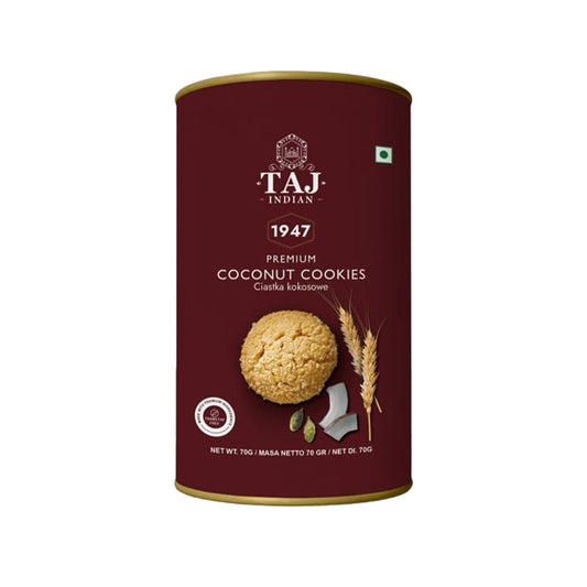 Taj India Premium Coconut Cookies 70g