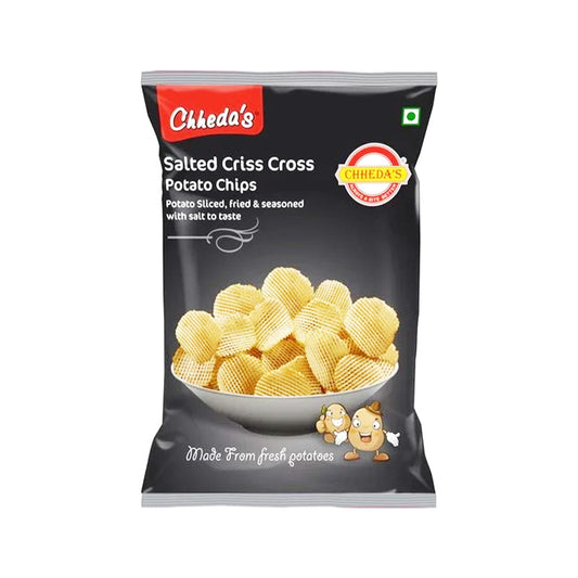 Chheda's Salted Criss Cross Potato Chips 170g