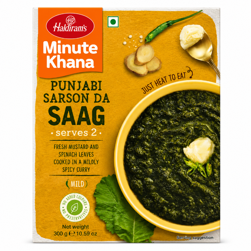 Haldiram's Ready To Eat Sarson Ka Saag 300g