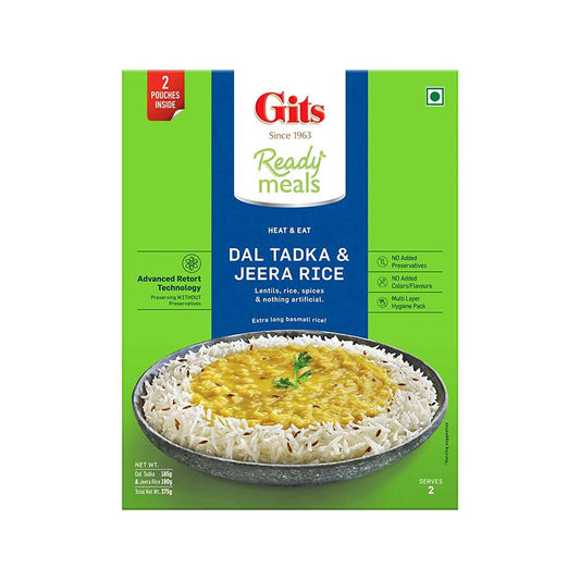 Gits gotowe do spożycia Dal Tadka z ryżem Jeera 375g