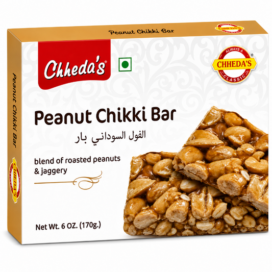 Chheda's Peanut Chikki Bar 170g