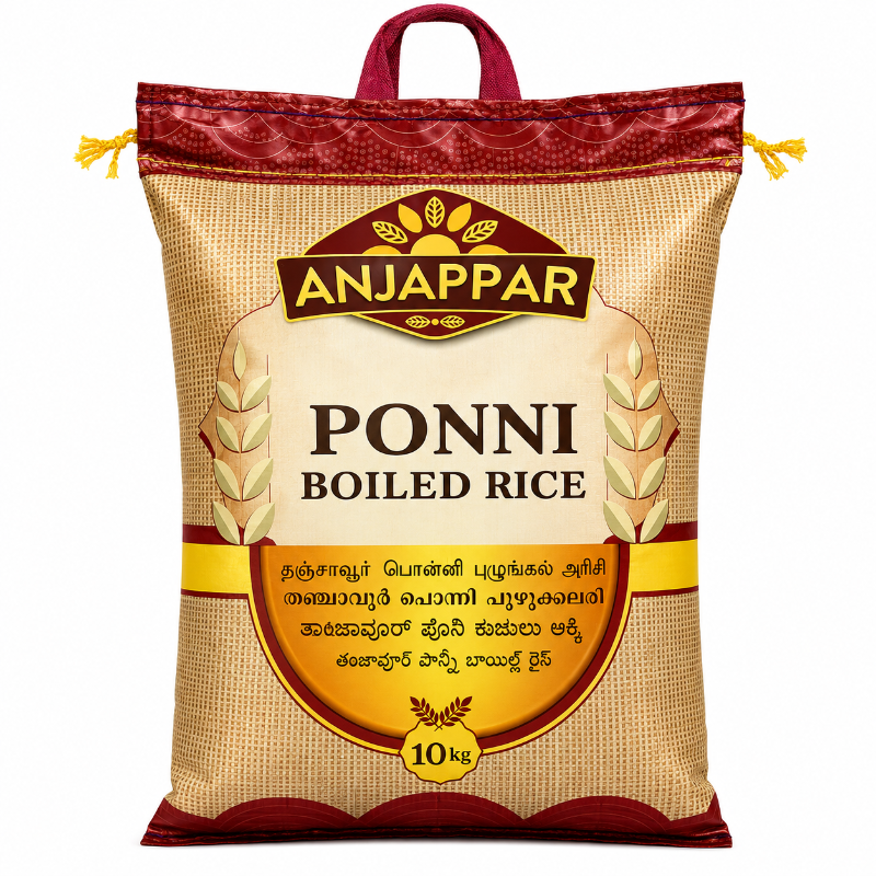 Anjappar Ponni Boiled Rice 10kg