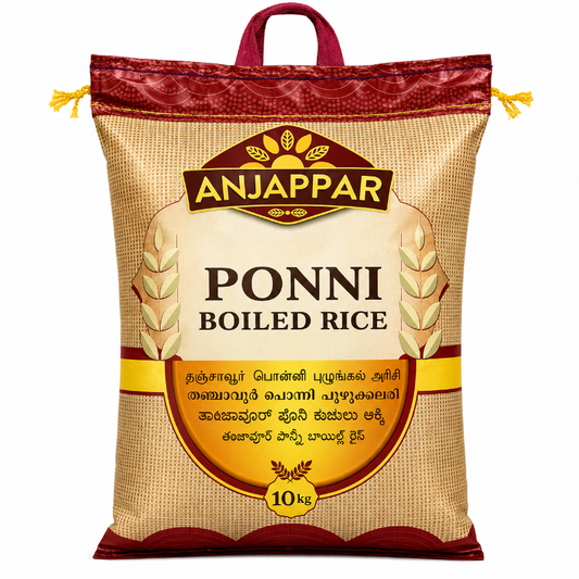 Anjappar Ponni Boiled Rice 10kg