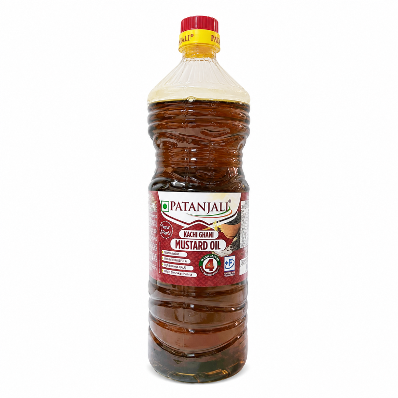 Patanjali Kachi Ghani Mustard Oil 1L