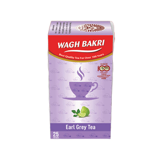WAGH BAKRI Earl Gray Flavor Tea Bags (25 Tea Bags)