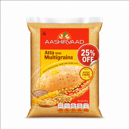 Aashirvaad Atta Multigrain 10kg (BBD 18 June, 2026)
