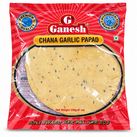 Ganesh Chana Garlic Papad 200g