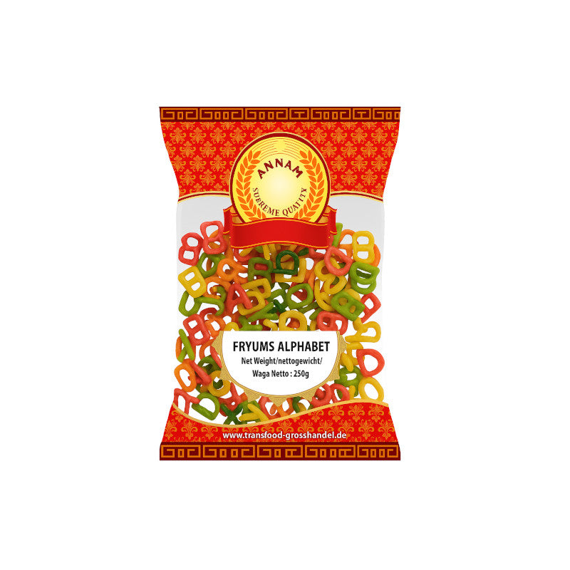 ANNAM FRYUMS ALPHABET 250G