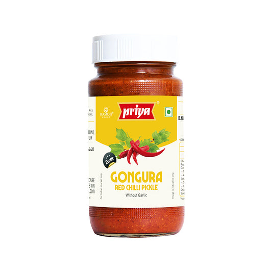 Priya Gongura Red Chilli Pickle 300g