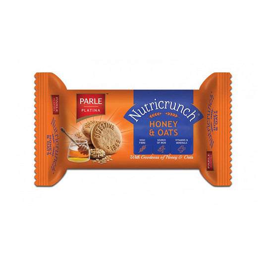 Parle Nutricrunch Digestive Biscuits oats and honey 100g