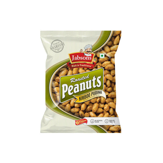 Jabsons Prażone orzeszki ziemne Nimboo Pudina 140g