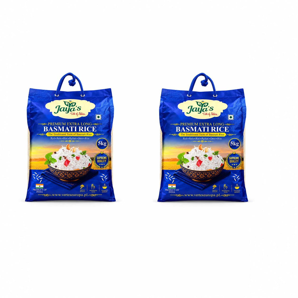 Jaya's Premium Extra Long Basmati Rice 10kg (5kgx2)