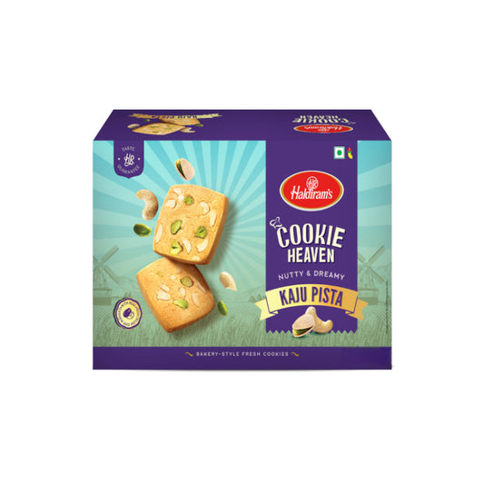Haldiram's Cookie Heaven Kaju Pista 85g