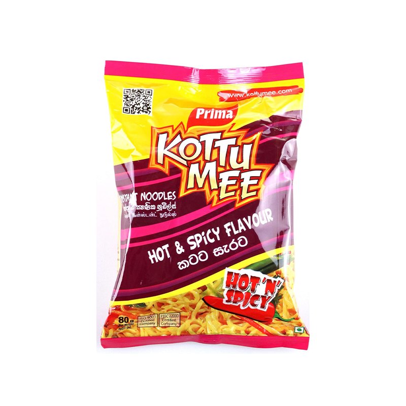 Prima Kottu Mee Hot & Spicy 80g