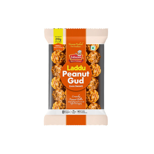 Jabsons Chikki Peanut Laddu 210g