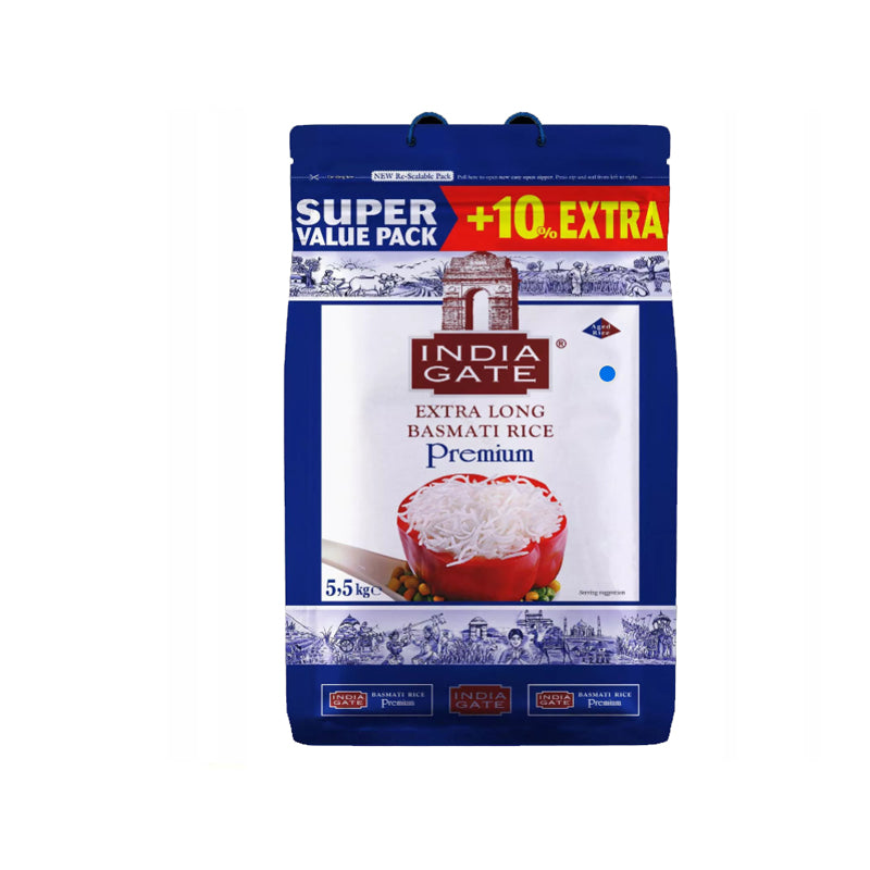 India Gate Premium Basmati Rice 5.5kg