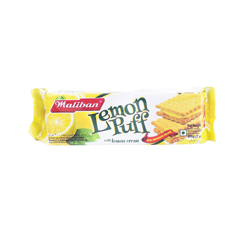 Maliban Lemon Puff Biscuits 200g