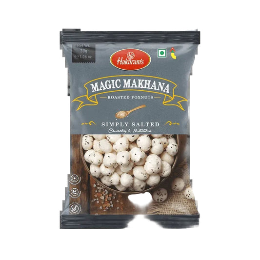 Haldiram's Magic Makhana Simply Salted (Roasted Foxnuts) 30g