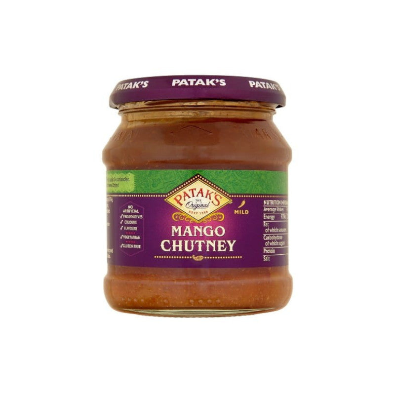 Łagodny Chutney Mango Patak's 340g