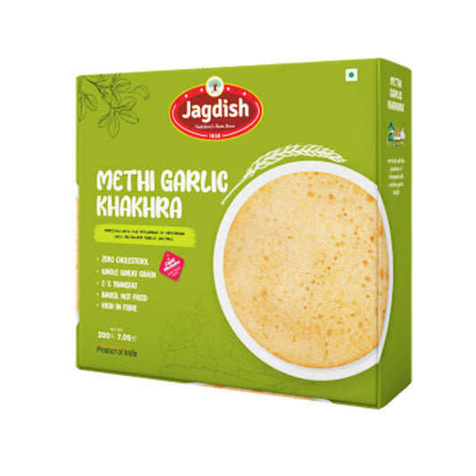 Jagdish Methi Garlic Khakhra 200g