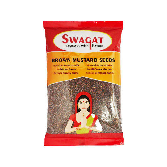 Swagat Brązowe Nasiona Gorczycy 400g