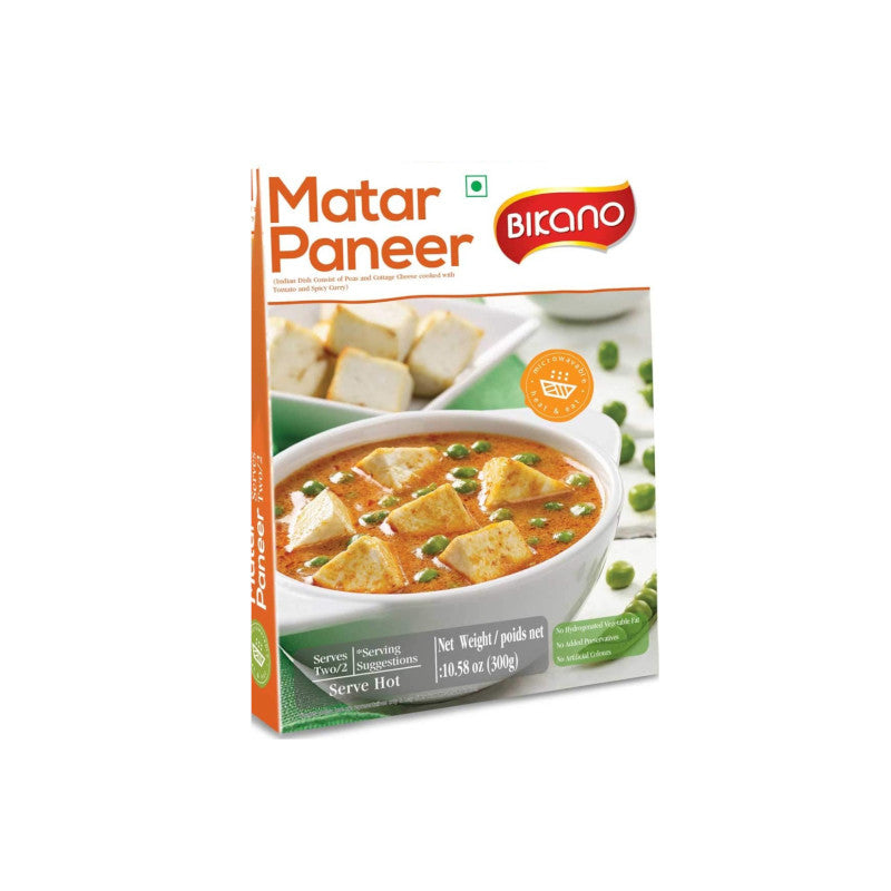 Bikano Ready To Eat Matar Paneer 300g