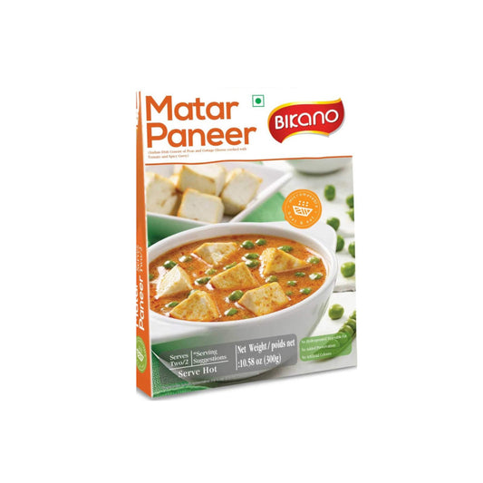 Bikano Ready To Eat Matar Paneer 300g