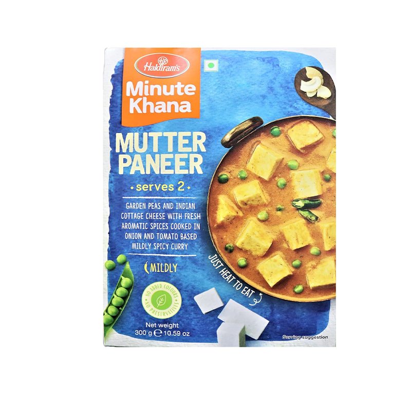 Haldiram's gotowy do spożycia Mutter Paneer 300g