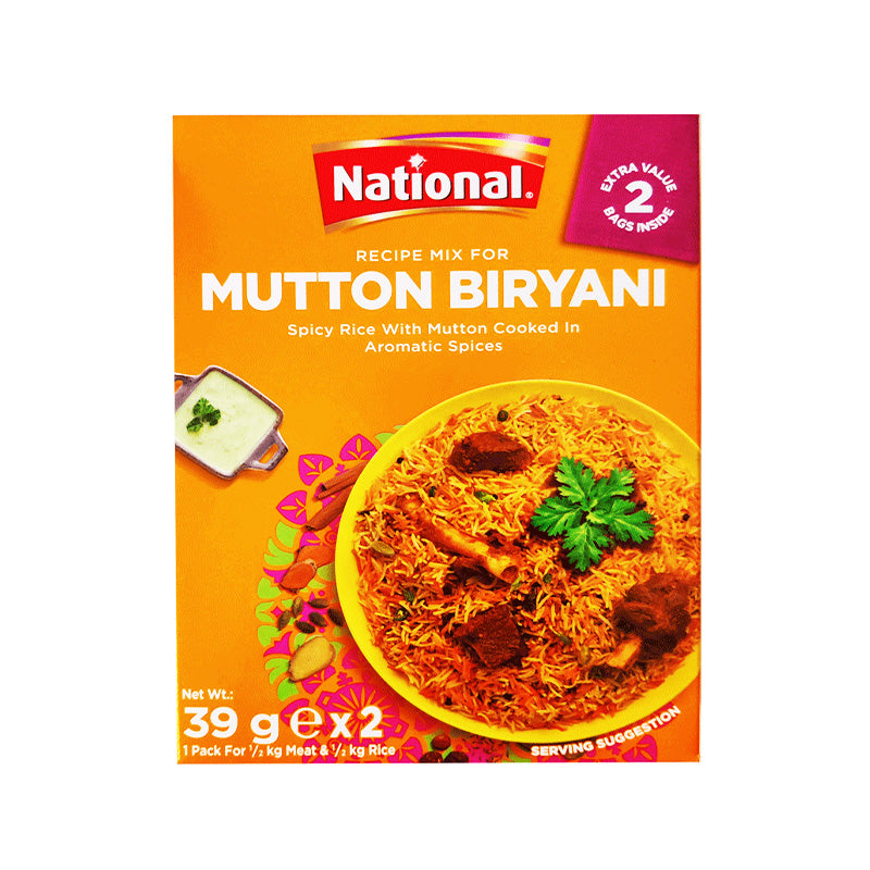 National Mutton Biryani Masala 39g(2 packs)