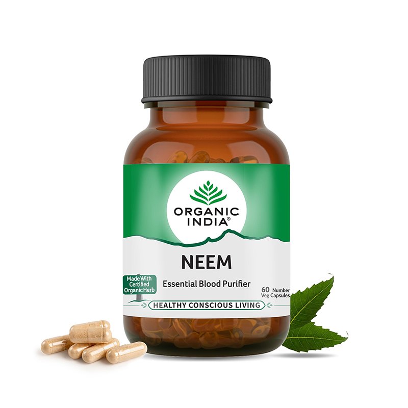 Organic India Supplement Neem 60tabs