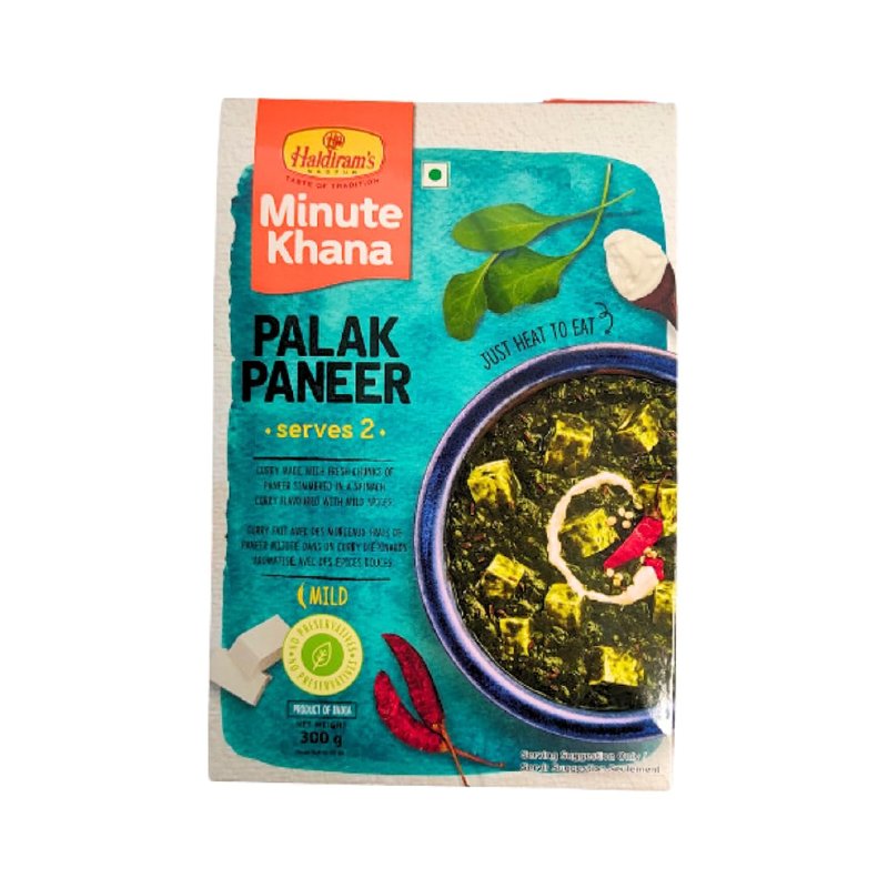 Gotowy do spożycia Haldiram Palak Paneer 300g