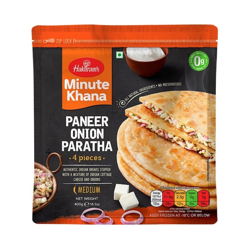 Haldiram's Paneer Onion Paratha 400g