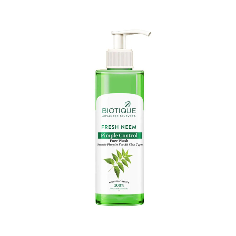 Biotique Fresh Neem Pimple Control Face Wash 200ml