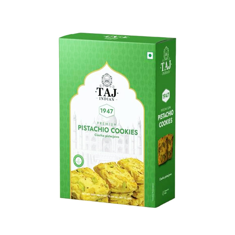 Taj Indian Premium Pistachio Cookies 300g