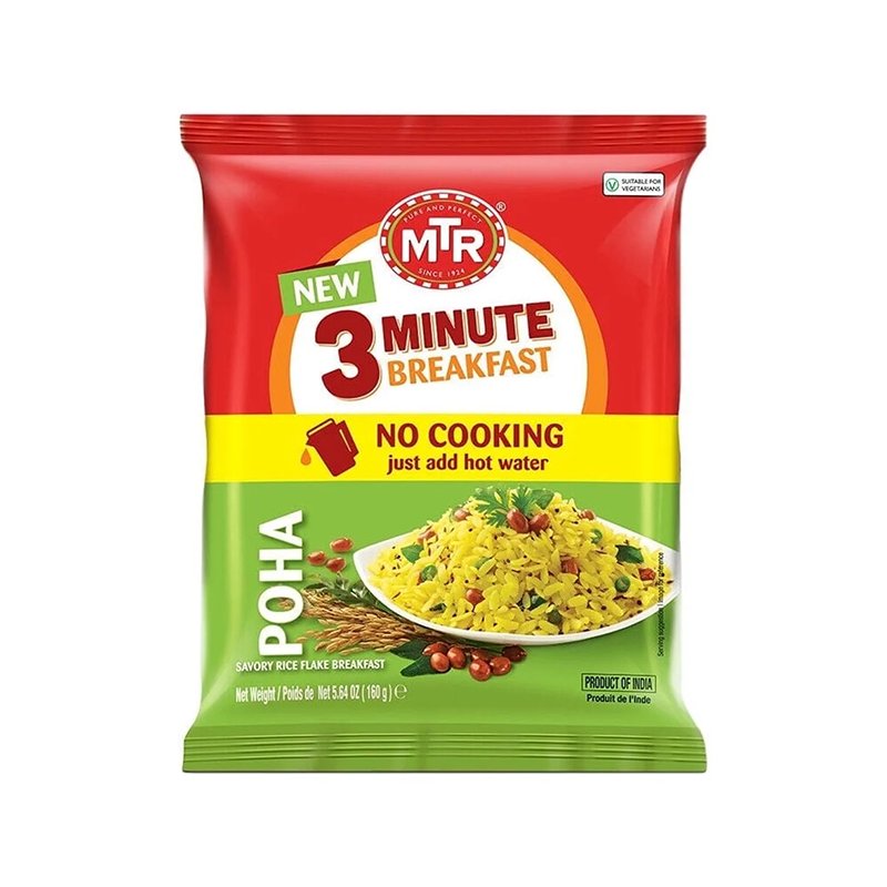 MTR 3-minutowe śniadanie Regularne Poha 160g