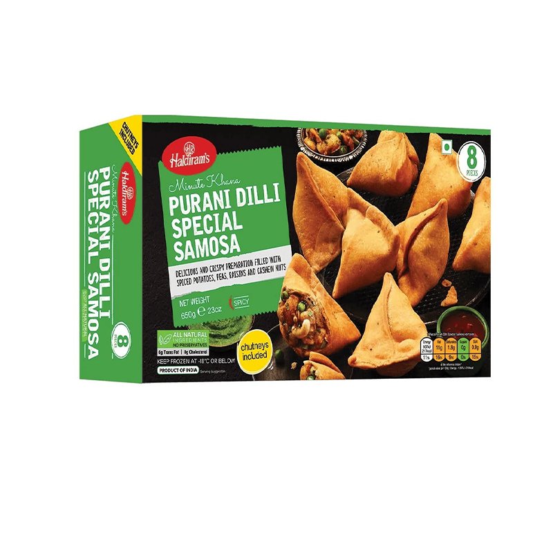 Haldiram's Purani Dilli Special Samosa 650g (8pcs)