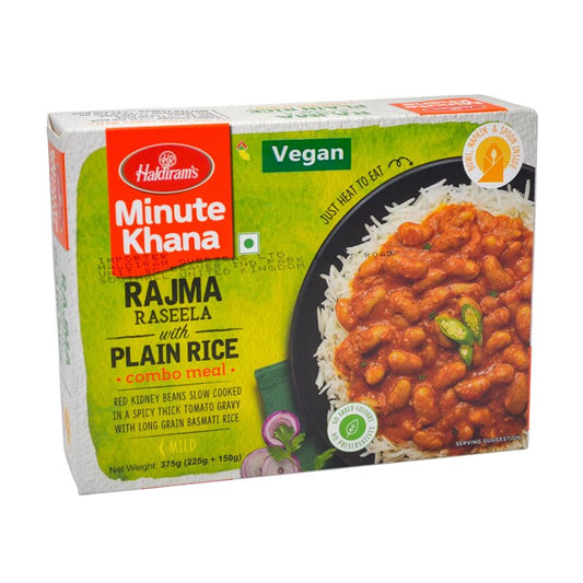 Haldiram's Ready To Eat Rajma Raseela With Plain Rice 375g