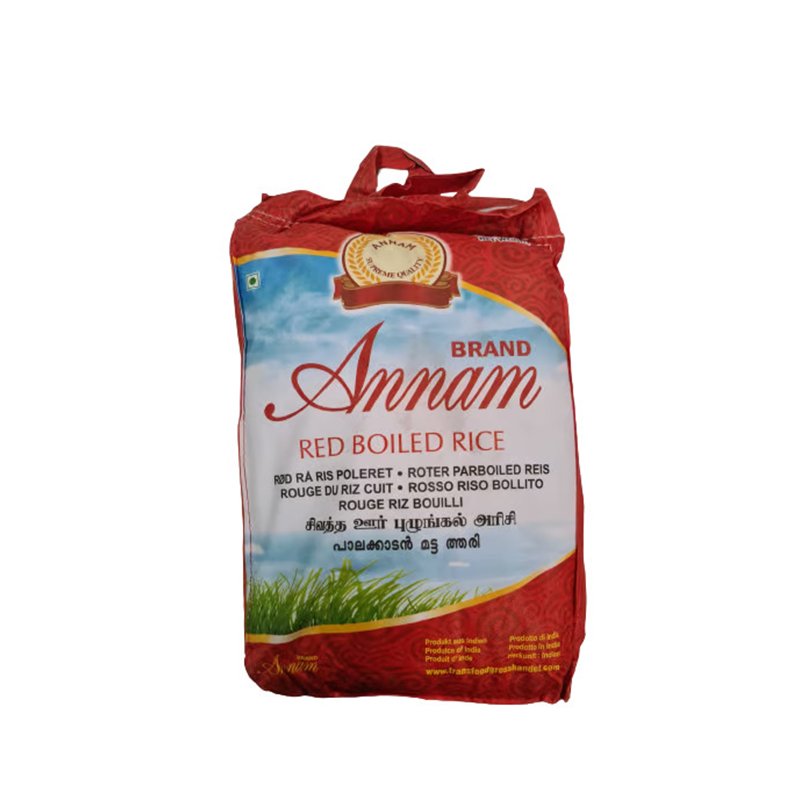 Annam Red Boiled Matta Rice 10kg